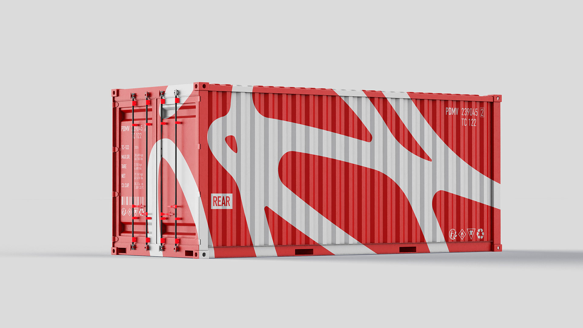 container mockup